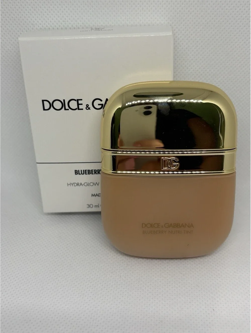 dolce & gabbana blueberry nutri-tint hydra-glow & fresh skin tint 15N